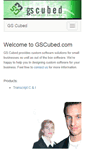 Mobile Screenshot of gscubed.com