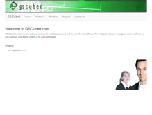 Tablet Screenshot of gscubed.com